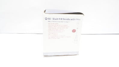 BD 305211 Blunt Fill Ndle with Filter 18G x 1-1/2 - Box of 100